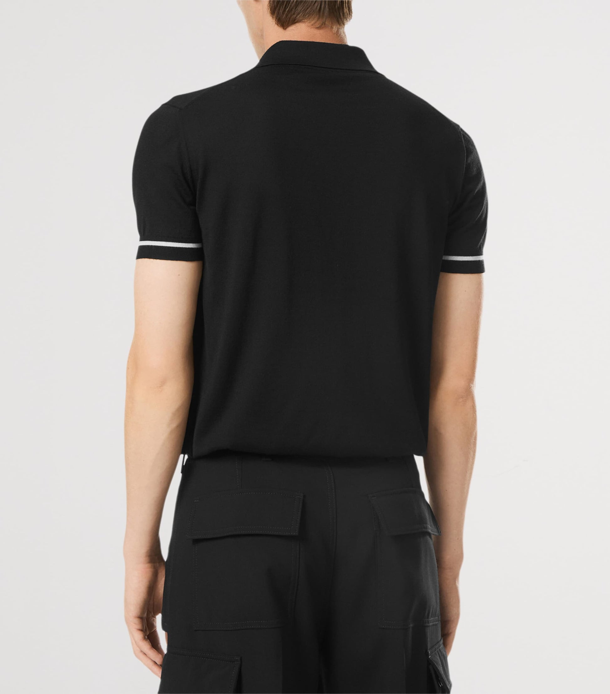 Cashmere-Silk Polo Shirt