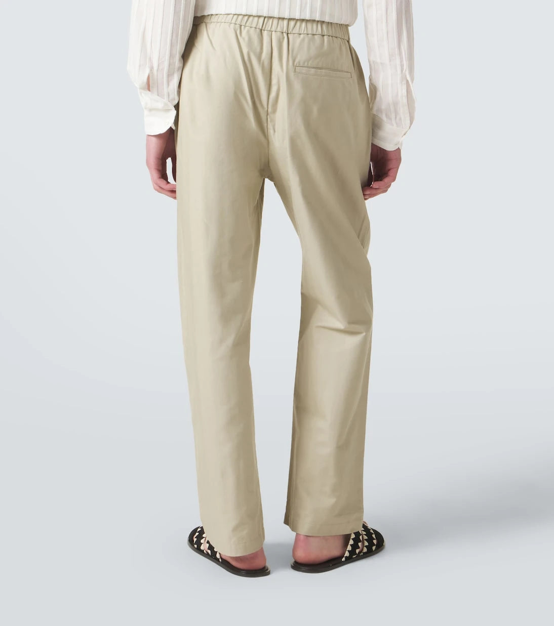 Frescobol Carioca - Rocha cotton twill wide-leg pants