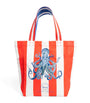 Embellished Octopus Tote Bag