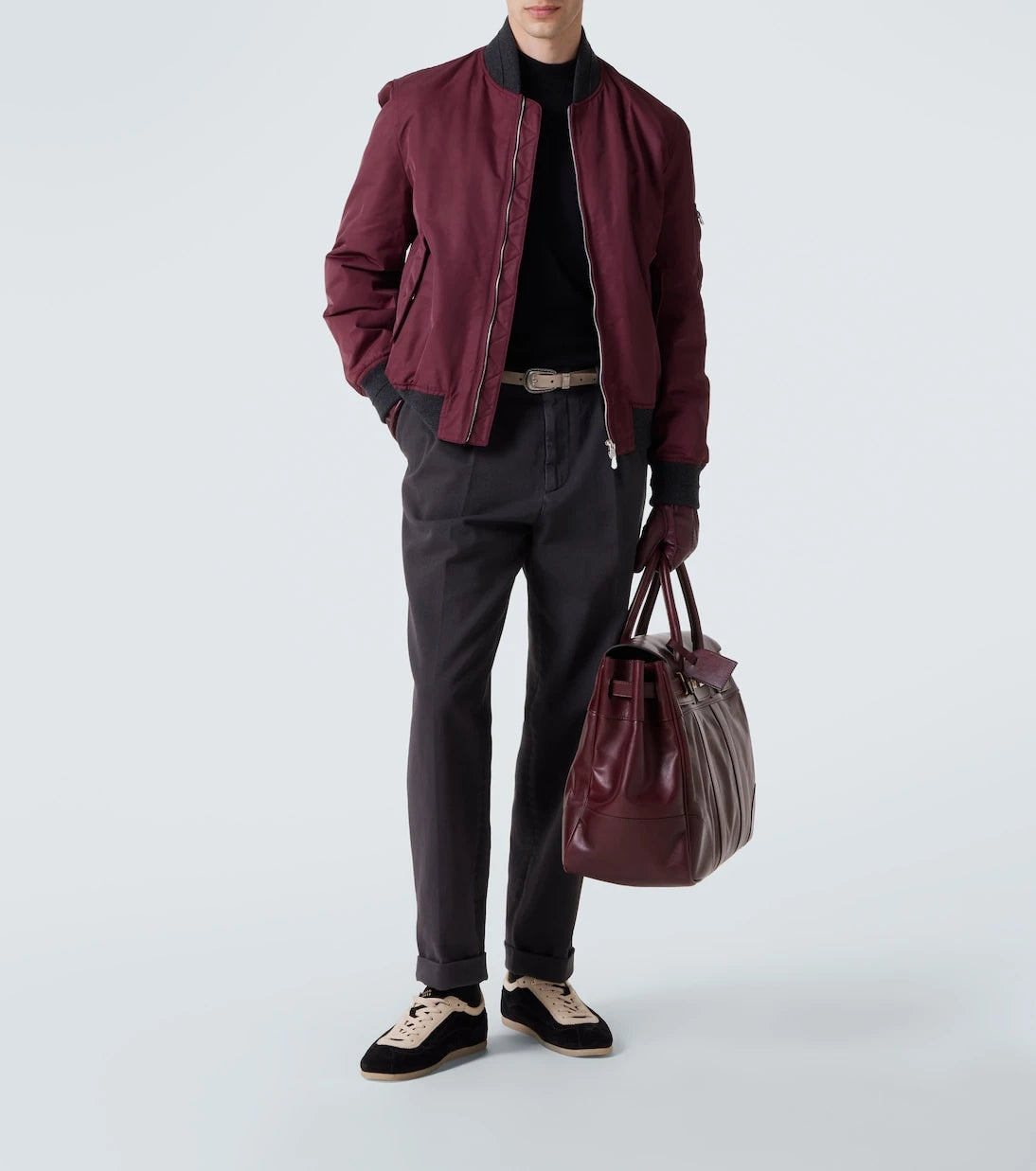 Brunello Cucinelli - Cotton straight pants