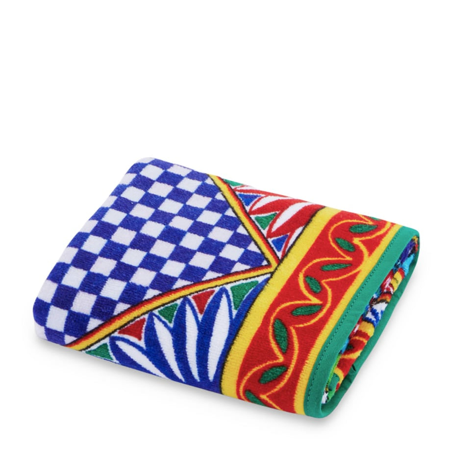 Dolce & Gabbana Casa Carretto Siciliano Guest Towel (40cm x 60cm)