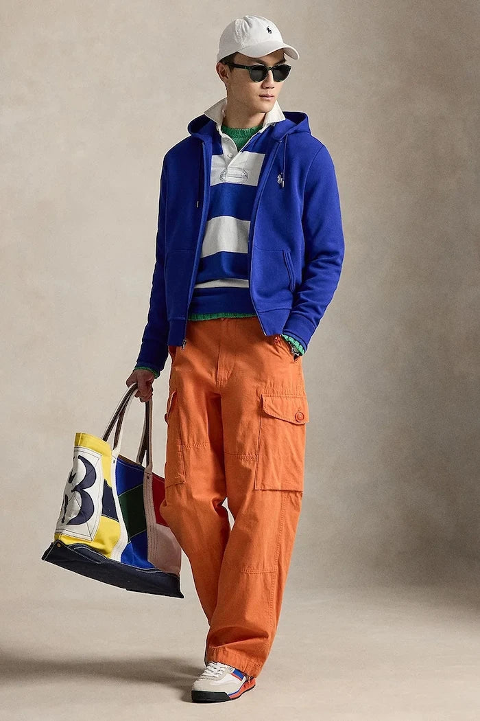 Polo Ralph Lauren суичър с цип и качулка