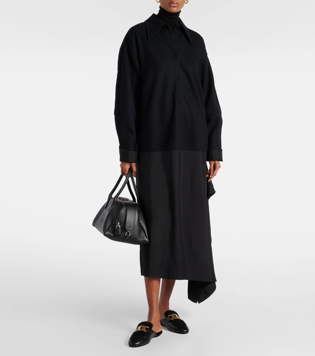 Tod's - حذاء ميول "كاتينا كيت" من جلد الشيرلينغ والجلد