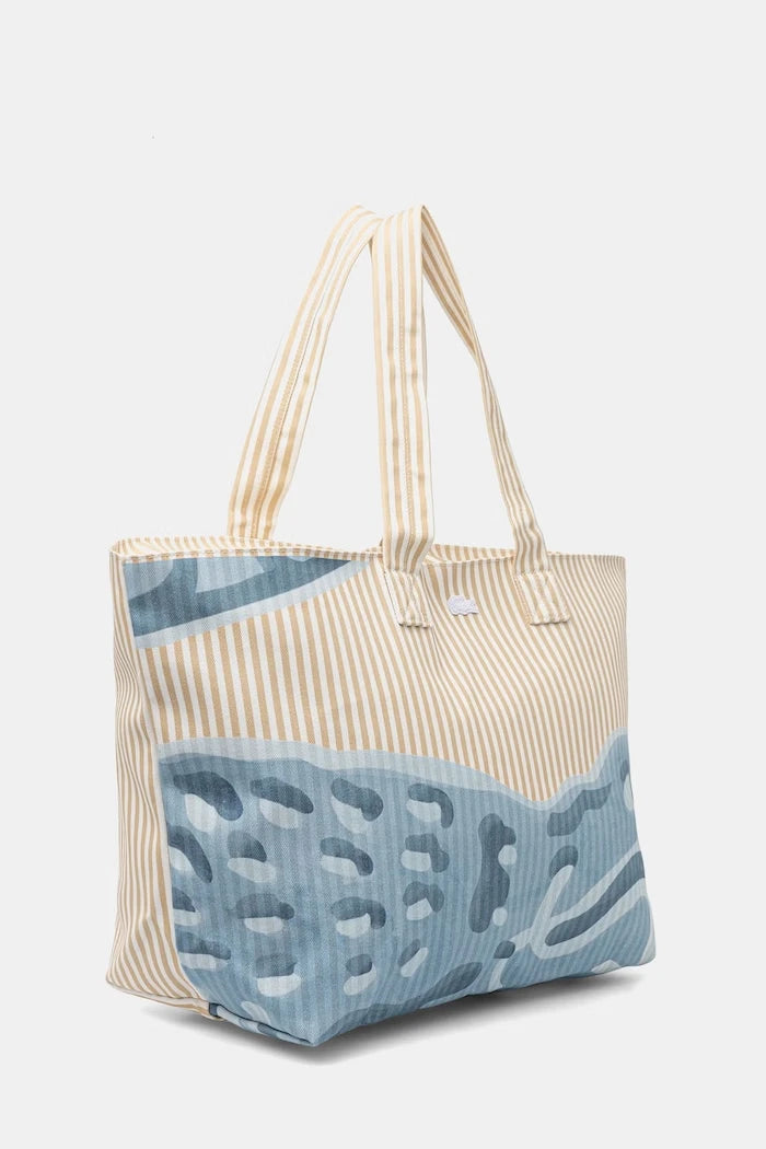 Lacoste чанта tote дамска от памук