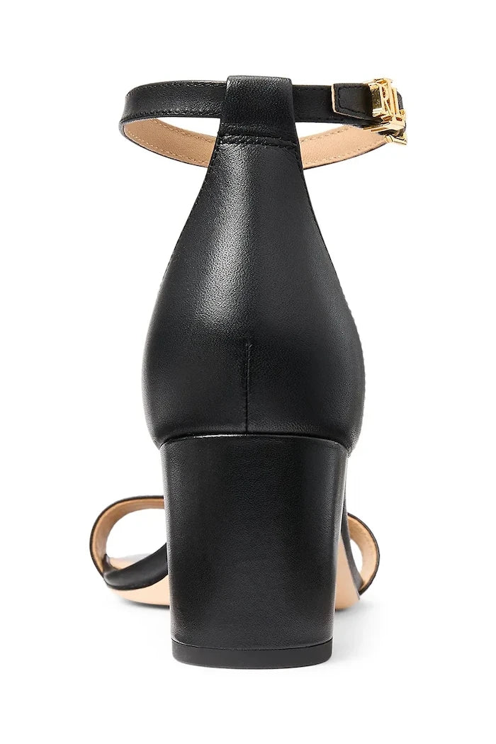 Кожени сандали Lauren Ralph Lauren Logan