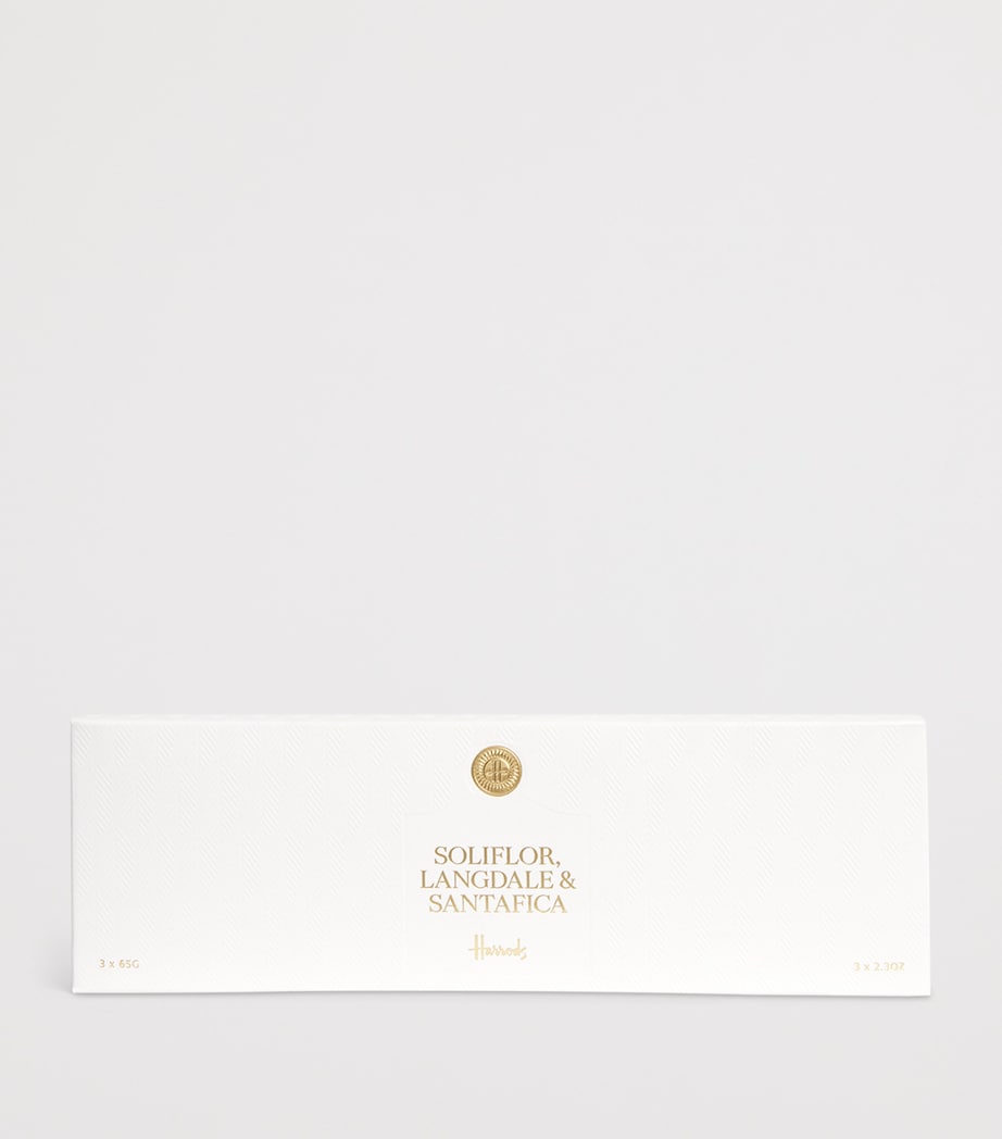 Harrods Set of 3 Scented Candles (3 x 65g)