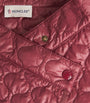 Moncler Red Quilted Wrap Mini Skirt