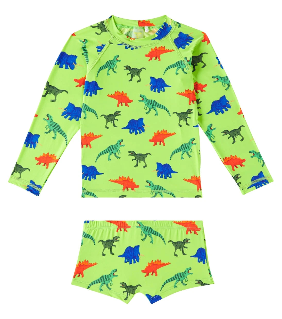 Fábula - Printed rashguard and swim shorts set