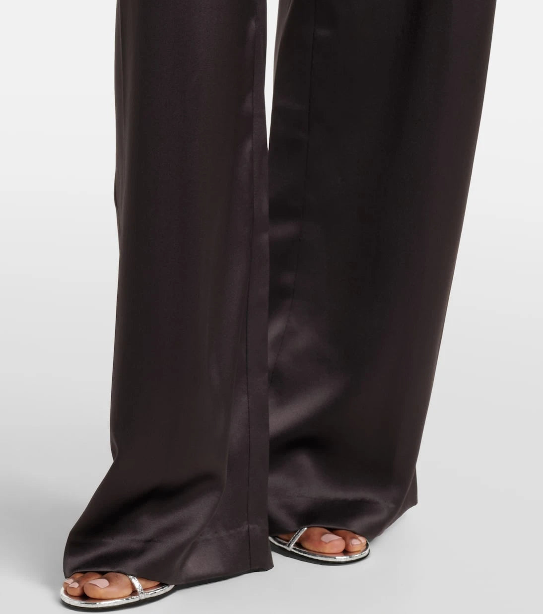 The Sei - Silk satin wide-leg pants