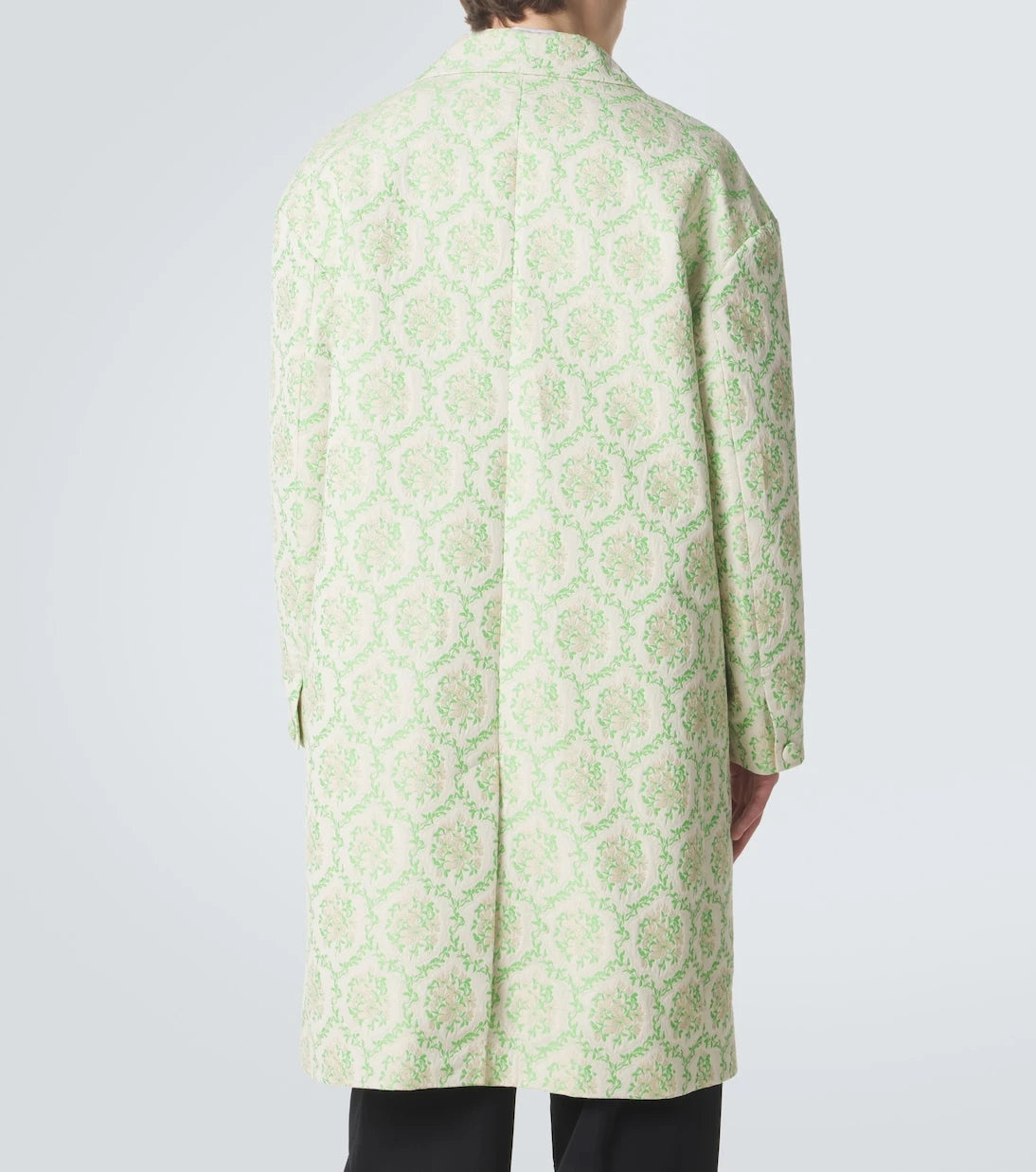 Simone Rocha - Floral cotton-blend jacquard coat