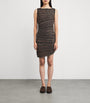Missoni Stripe Sleeveless Boat Neck Mini Dress