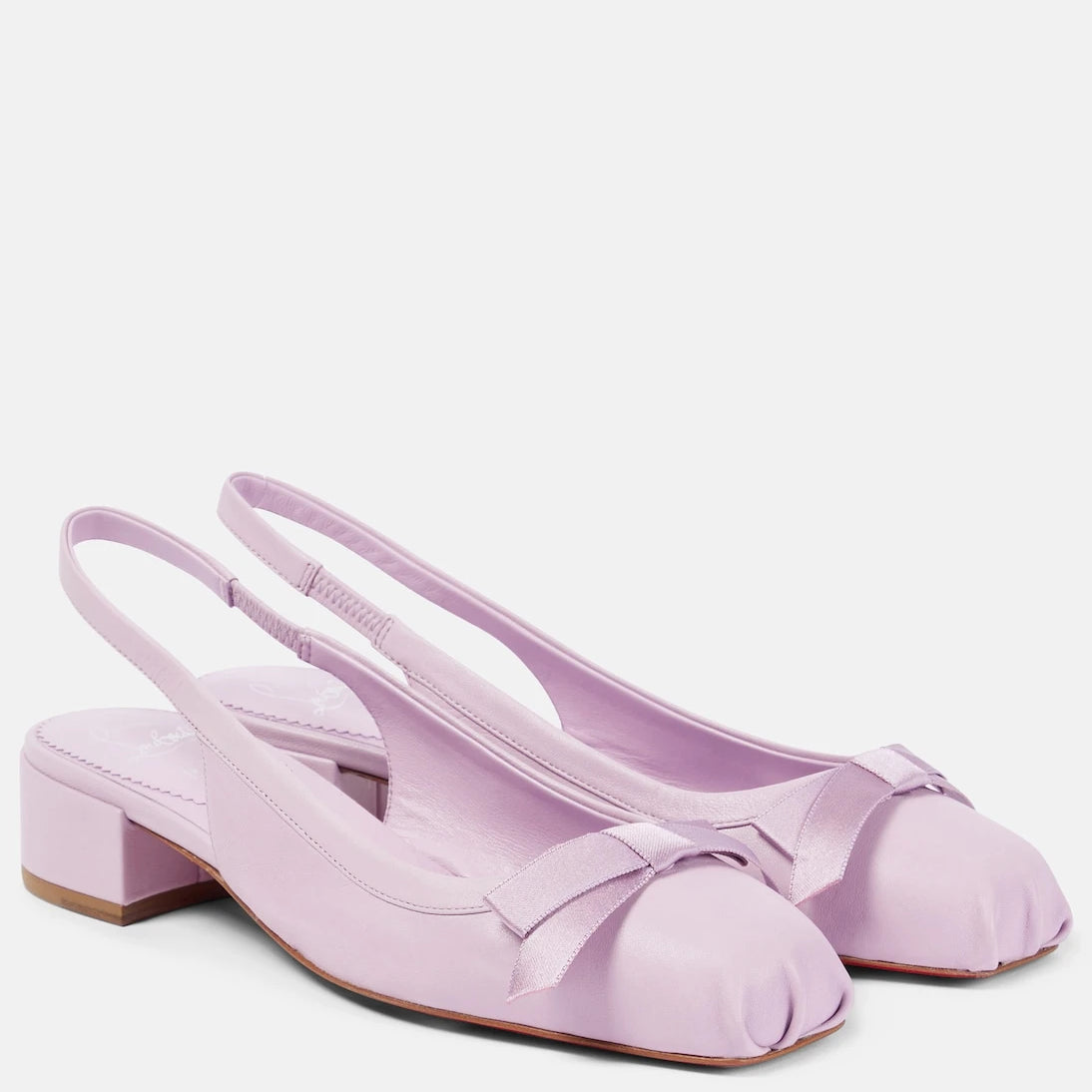 Christian Louboutin - Mamaflirt 30 leather slingback pumps