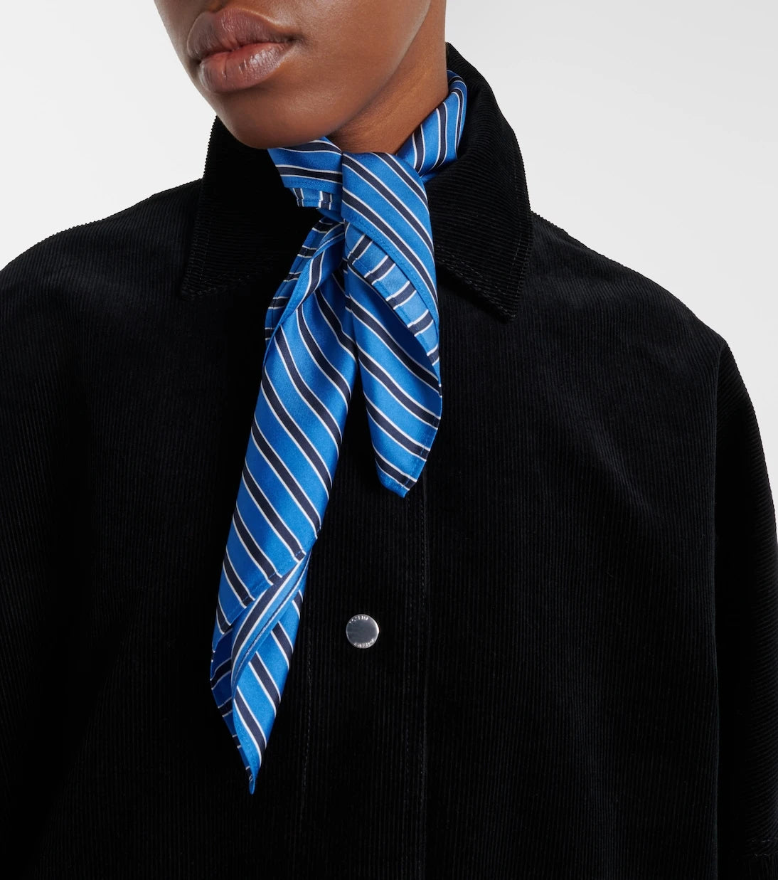 Toteme - Striped silk scarf