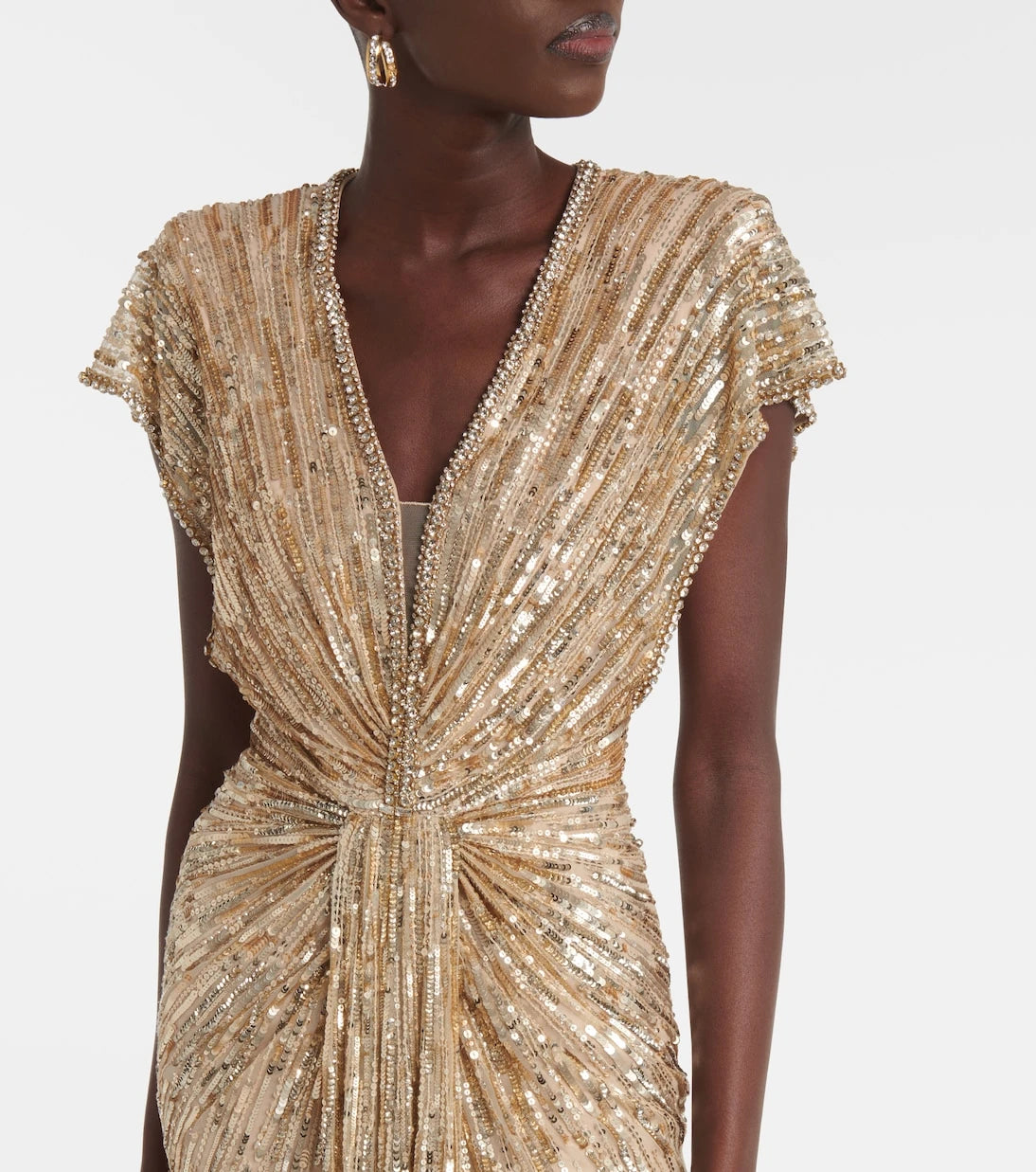 Jenny Packham - فستان زولا التول المزيّن بالترتر