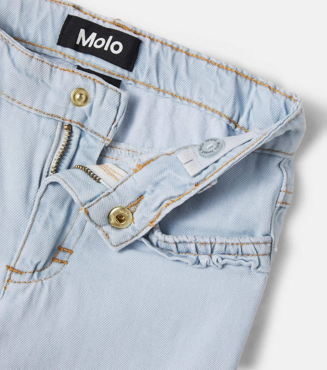 Molo - Amara fırfırlı düz kesim jean