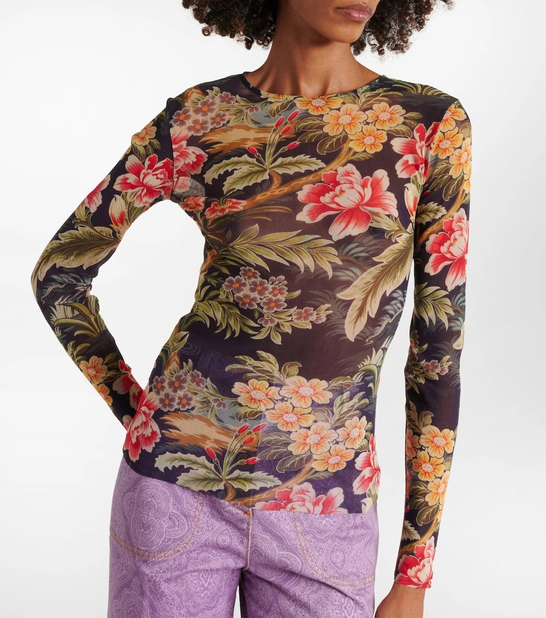 Etro - Floral top