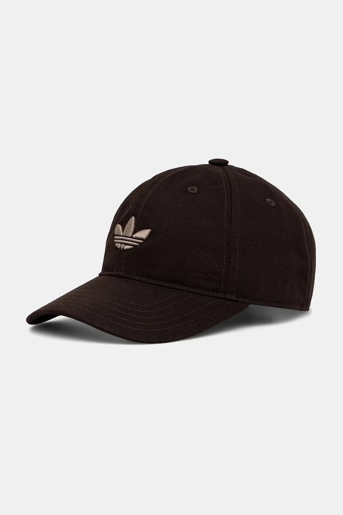 adidas Originals pamuklu vizörlü şapka Adicolor