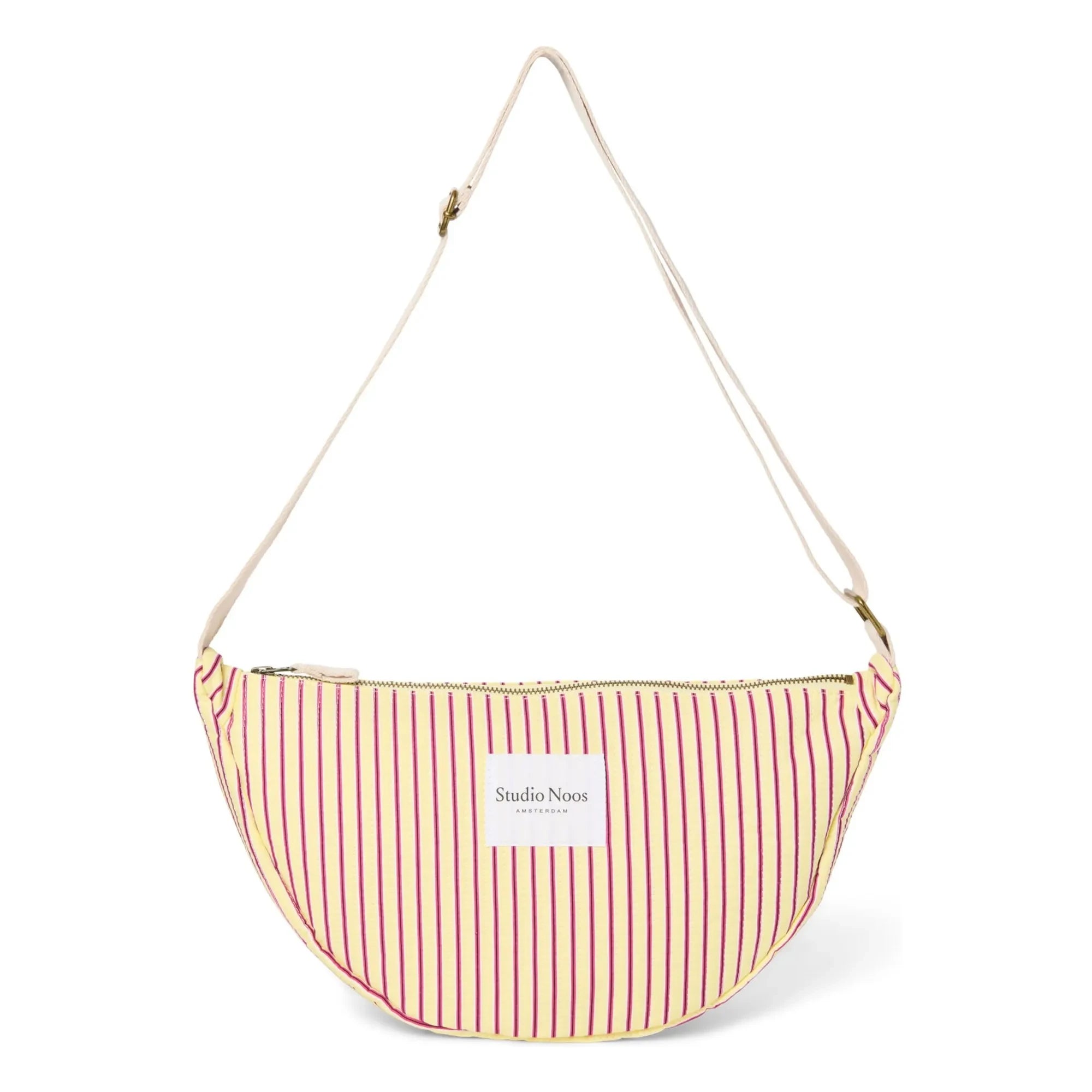 Studio Noos - Striped fanny pack | Pale yellow