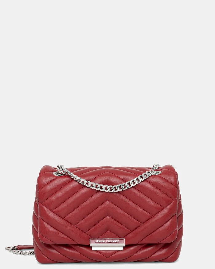 Armani Exchange чанта crossbody дамска от имитация на кожа