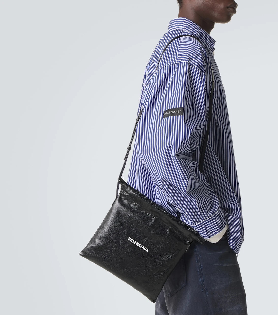 Balenciaga - Patent leather crossbody bag