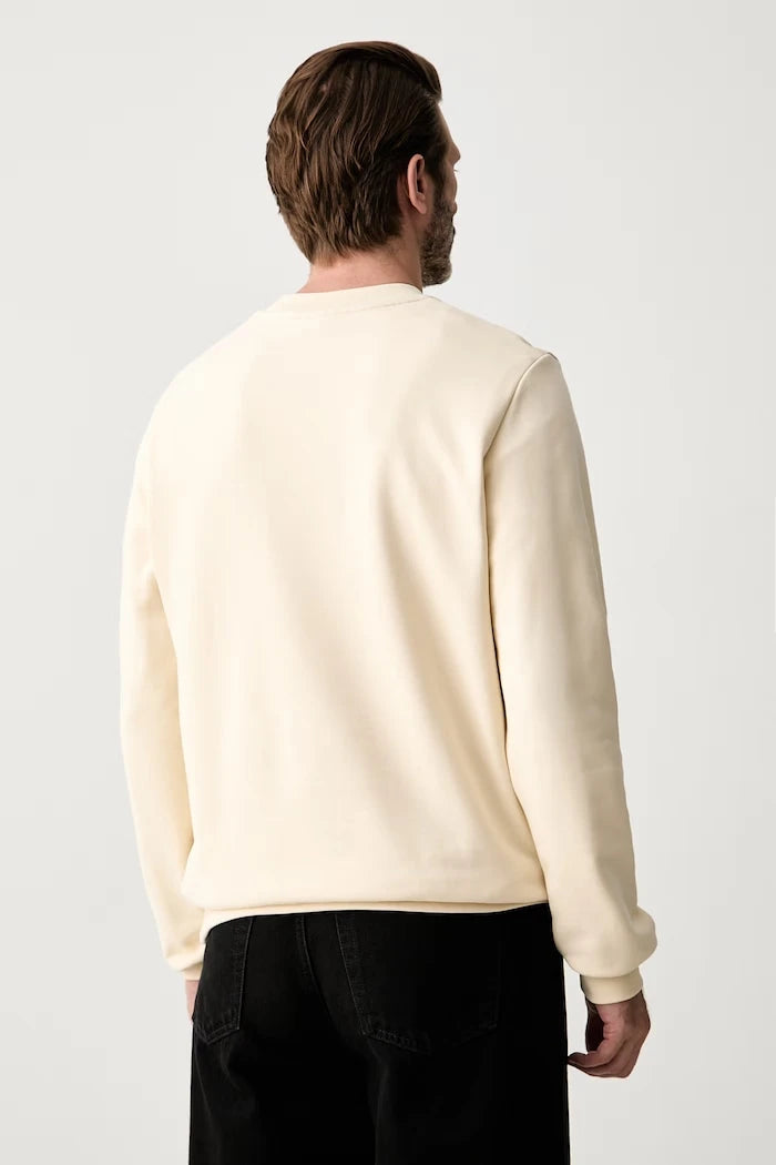 Lacoste erkek pamuklu sweatshirt