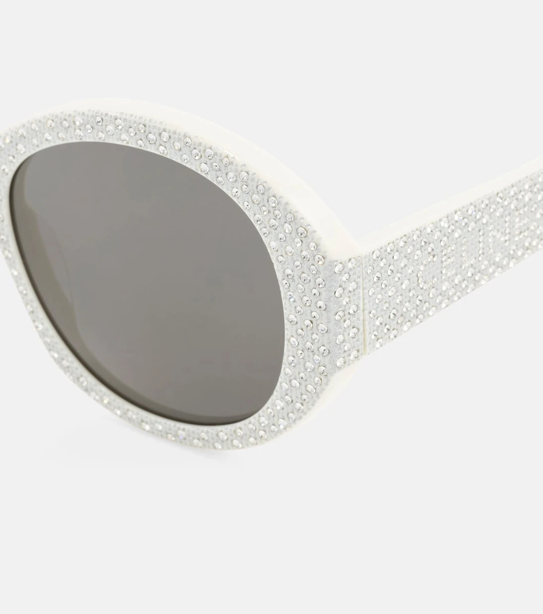 Celine Eyewear - Bold 3 Dots embellished round sunglasses