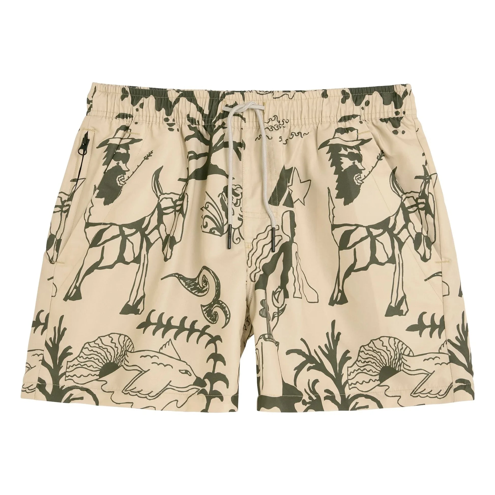 OAS - Poplan Bath Shorts | Beige