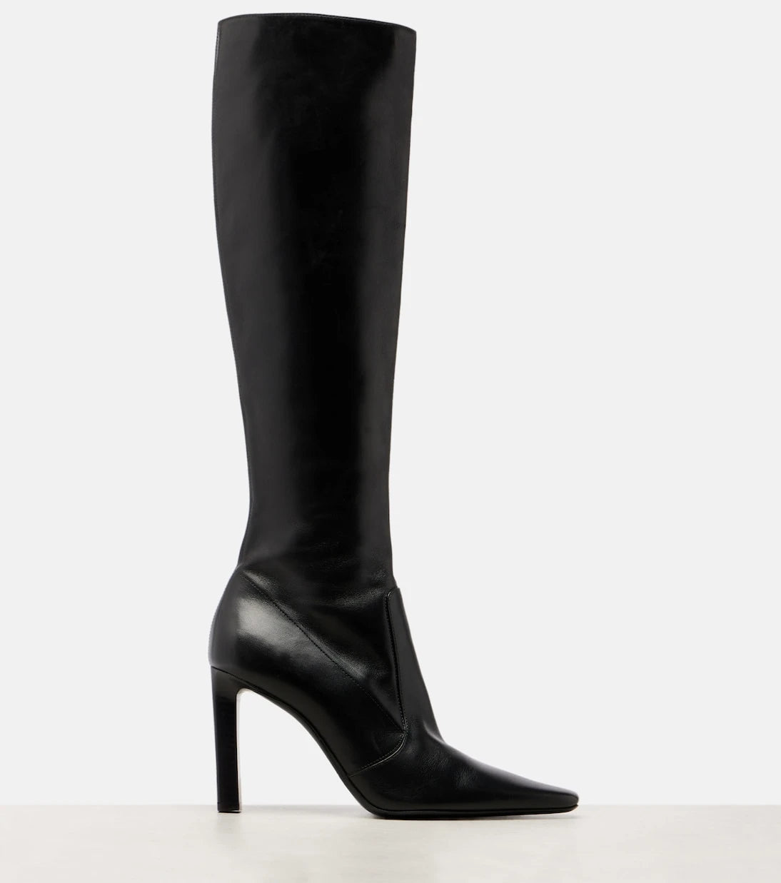 Saint Laurent - Francoise 95 leather knee-high boots