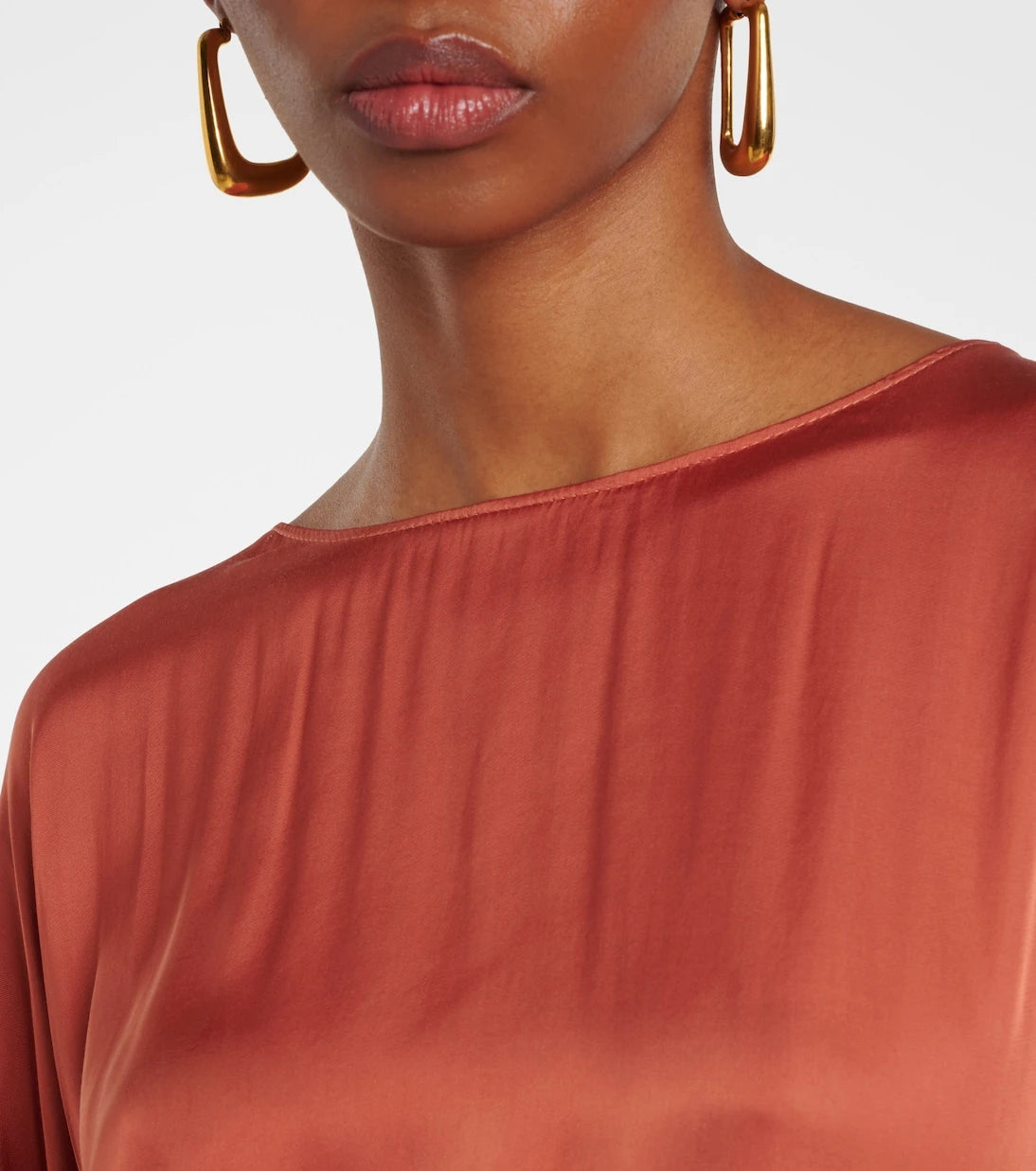 Velvet - Laurel satin midi dress