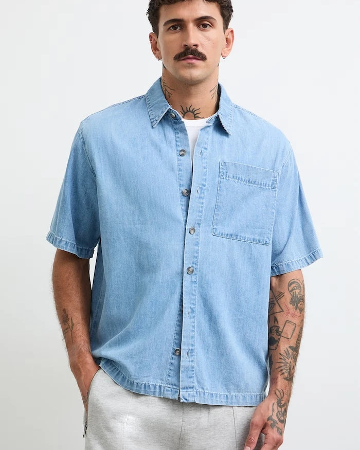 Medicine erkek denim gömlek