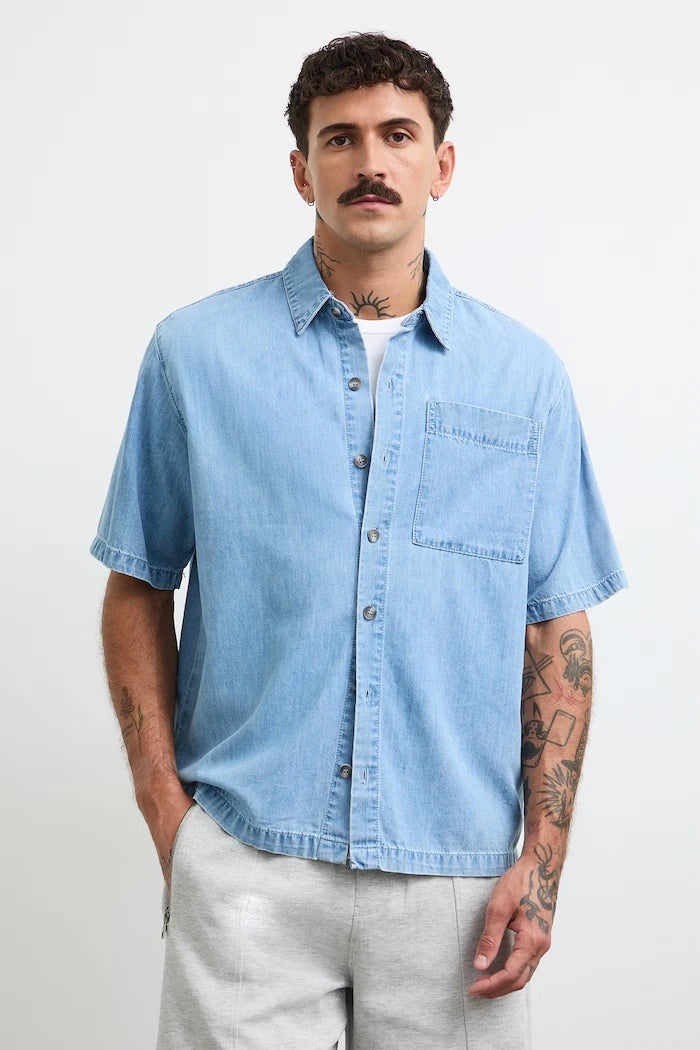 Medicine erkek denim gömlek