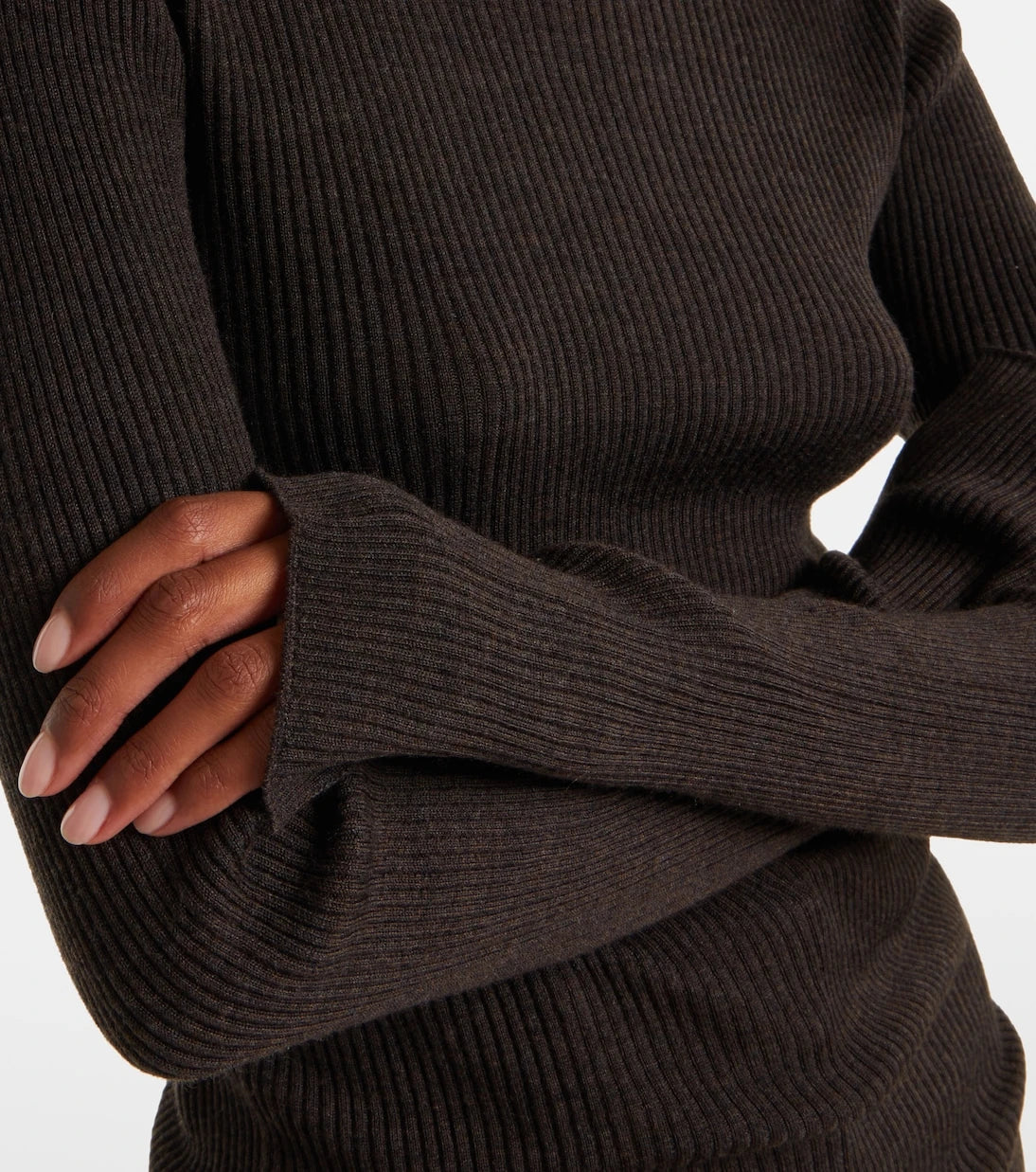Calvin Klein Collection - Ribbed-knit wool sweater