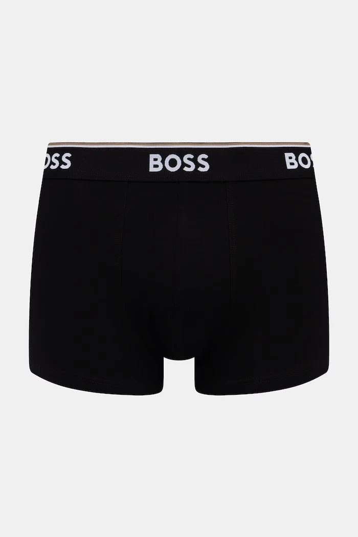 BOSS erkek pamuklu elastan boxer trunk 3P Power Desig 3 adet