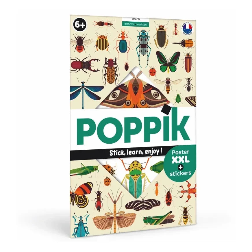 Poppik - Insects Sticker Poster