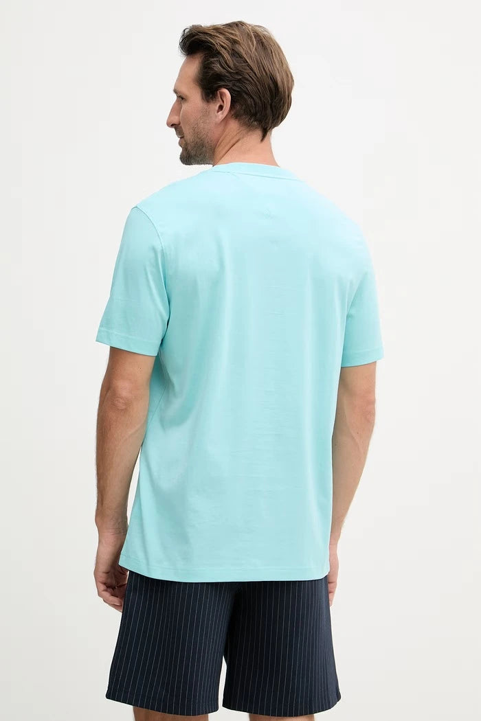 Tommy Hilfiger pamuklu basic erkek tişört SUMMER