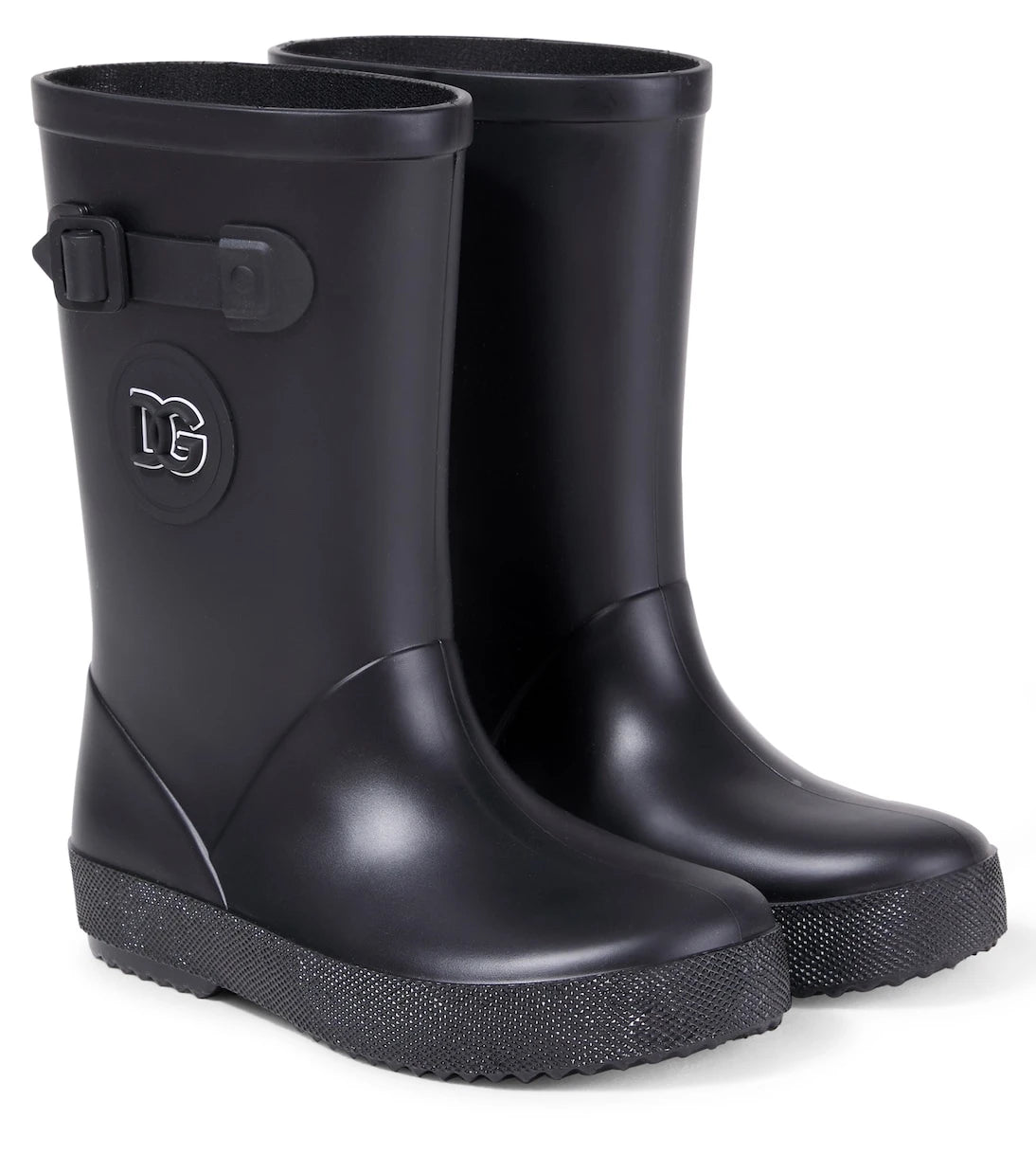 Dolce&Gabbana Kids - DG embellished rain boots
