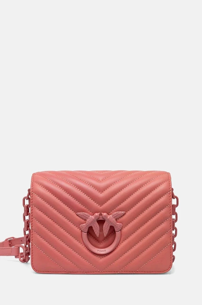 Кожена чанта Pinko