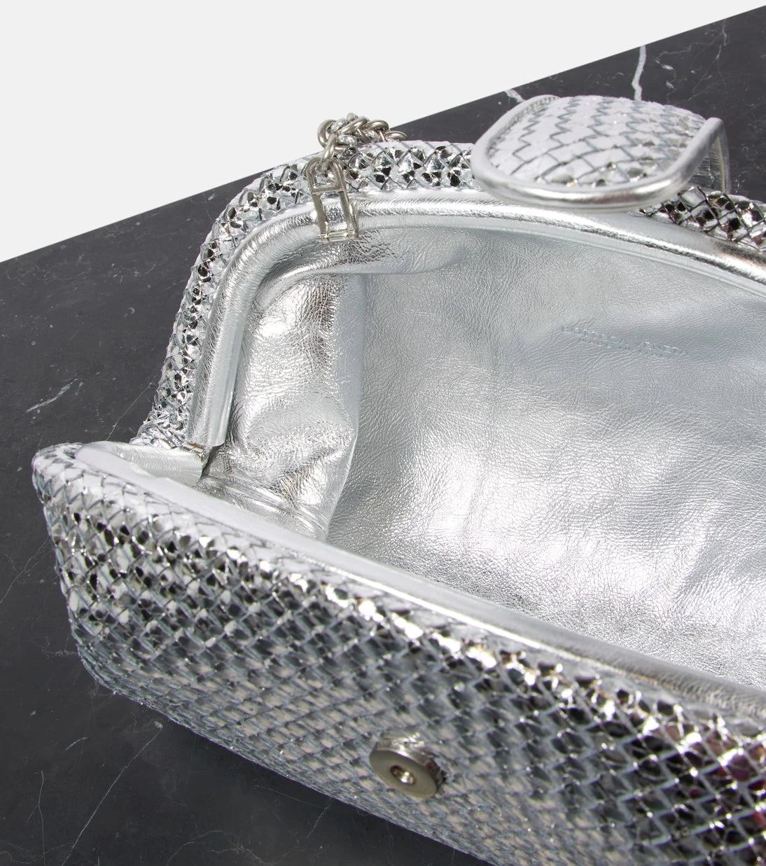 Bottega Veneta - Lauren 1980 Medium leather clutch