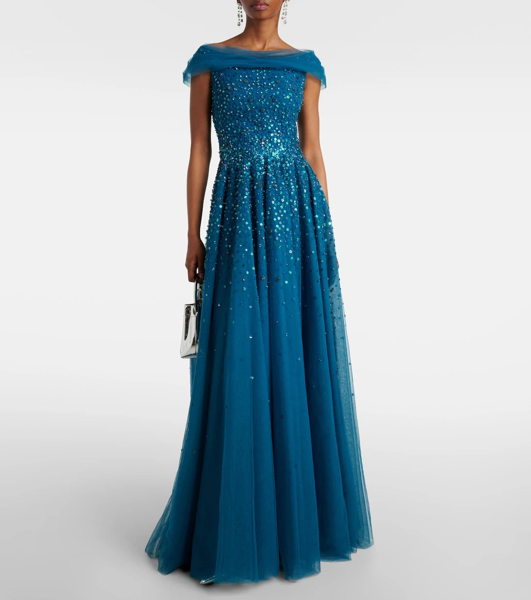 Jenny Packham - فستان "بي" مزين بالكريستال