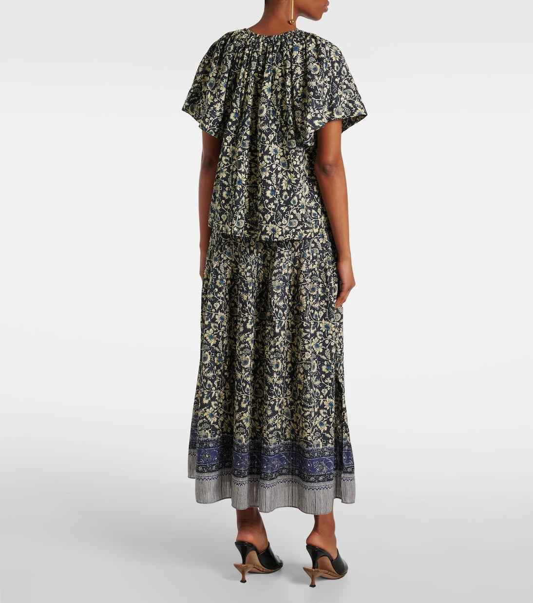 Ulla Johnson - Sena printed cotton-blend top