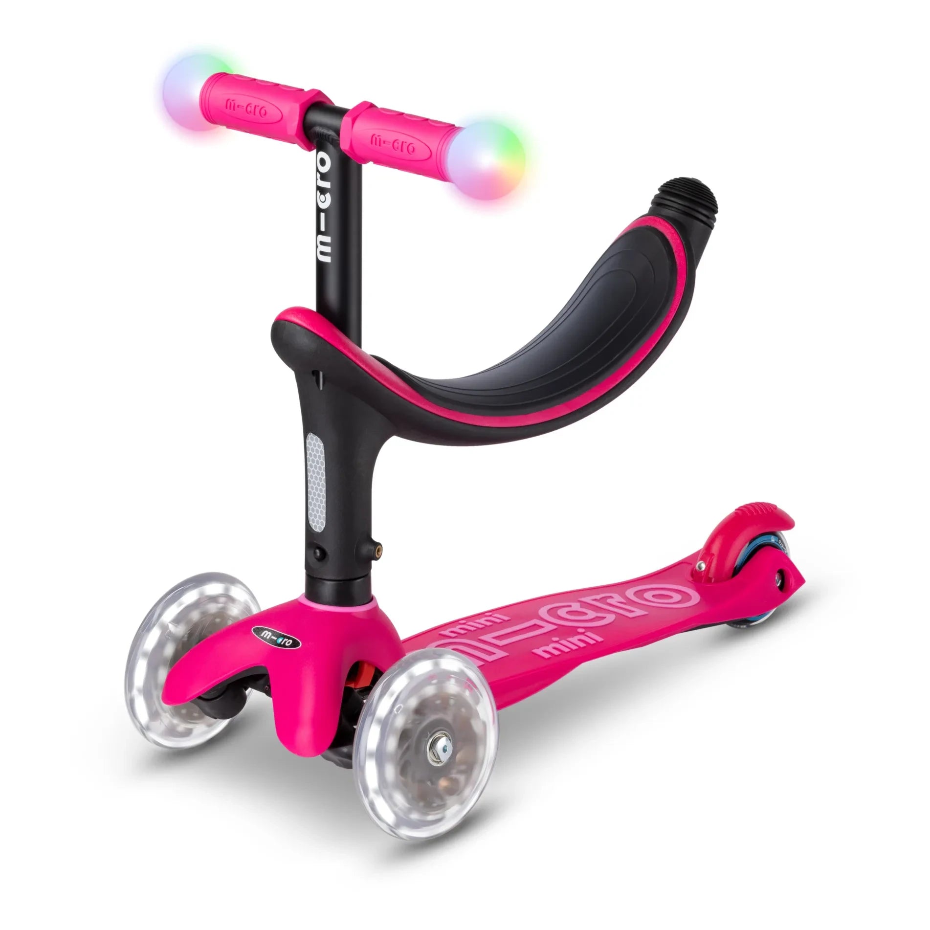 Micro - Mini 3in1 LED scooter | Raspberry Red