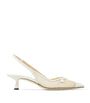Amita 45 Mesh Pumps WHITE/LATTE