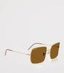 Ray-Ban Gold RBR0104S Square 1971 Reverse Sunglasses