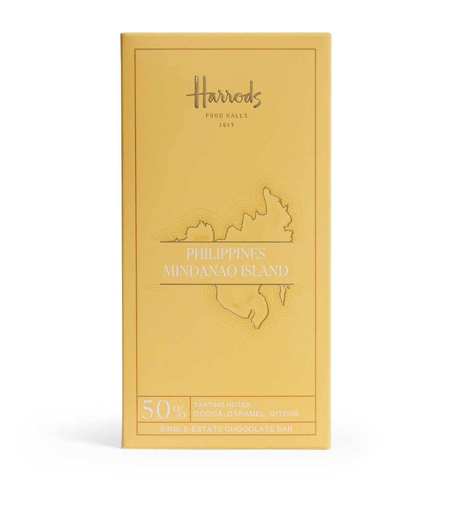 Harrods Single-Estate 50% Cocoa Mindanao Island Chocolate Bar (70g)