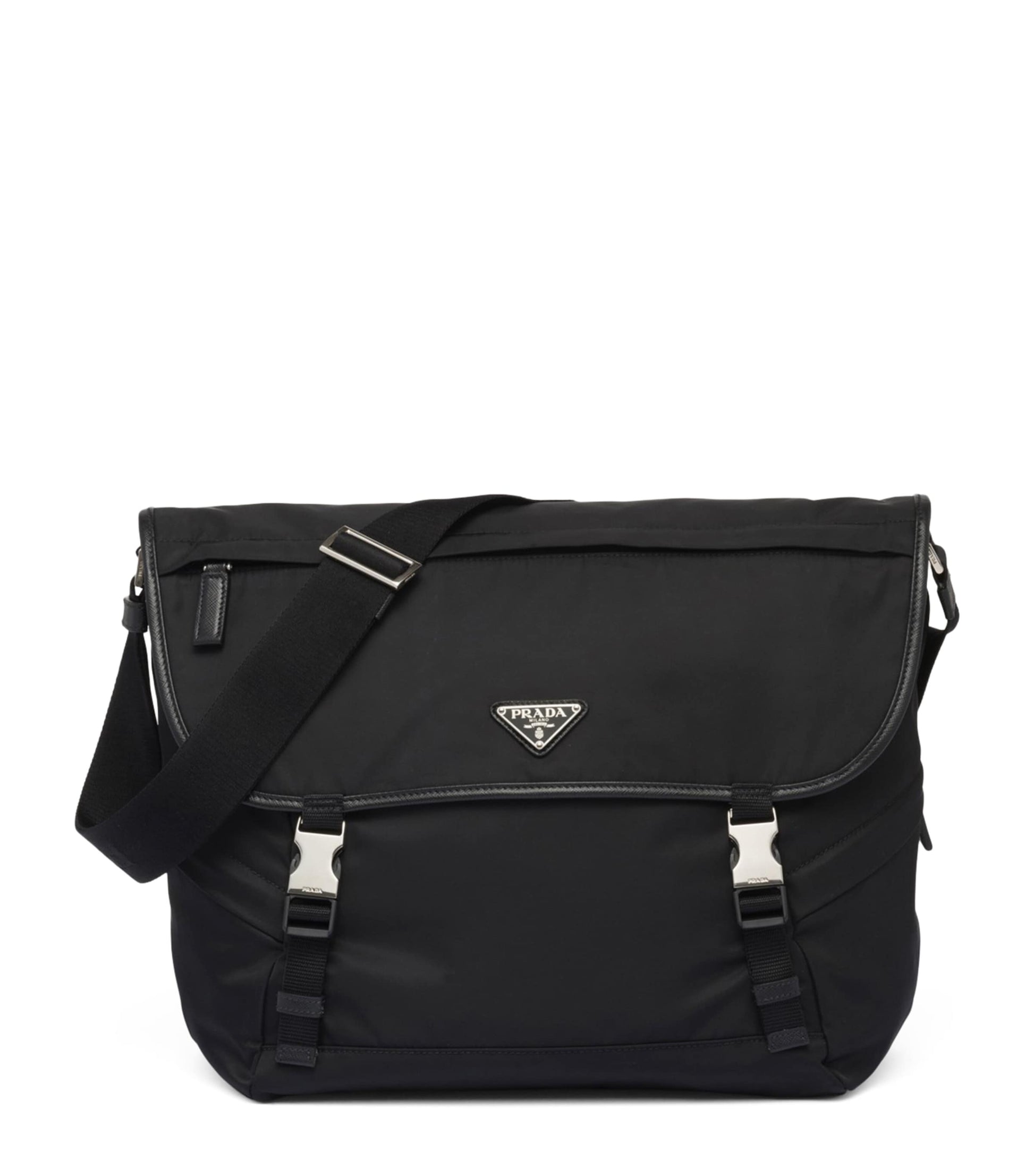 Prada Re-Nylon and Saffiano Leather Shoulder Bag