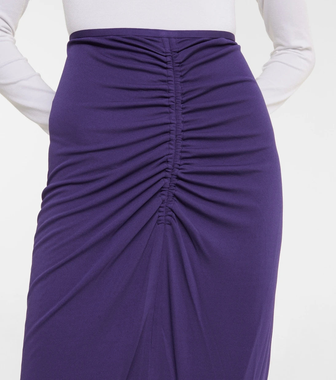 Isabel Marant - Joella ruched midi skirt