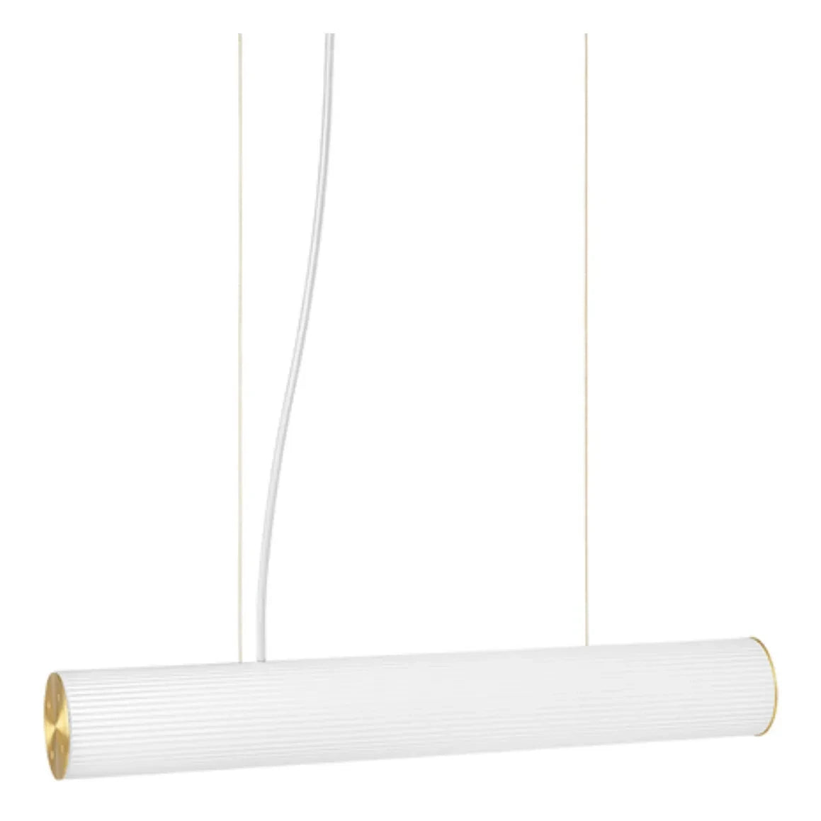 Ferm Living - Vuelta Opaline Glass Ceiling Lamp | Gold