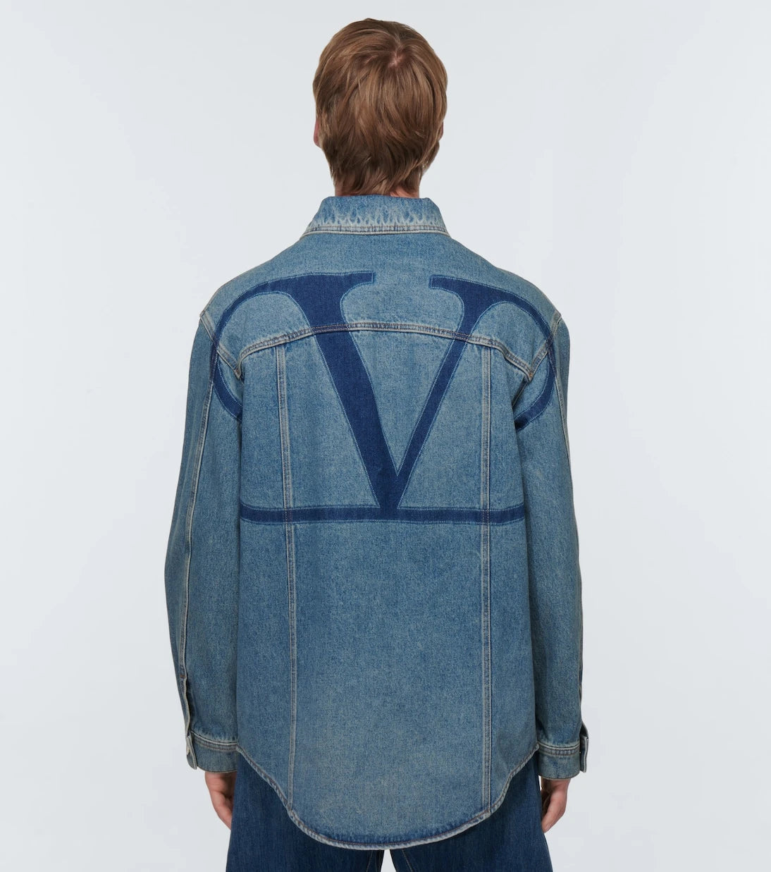 Valentino - Denim shirt jacket