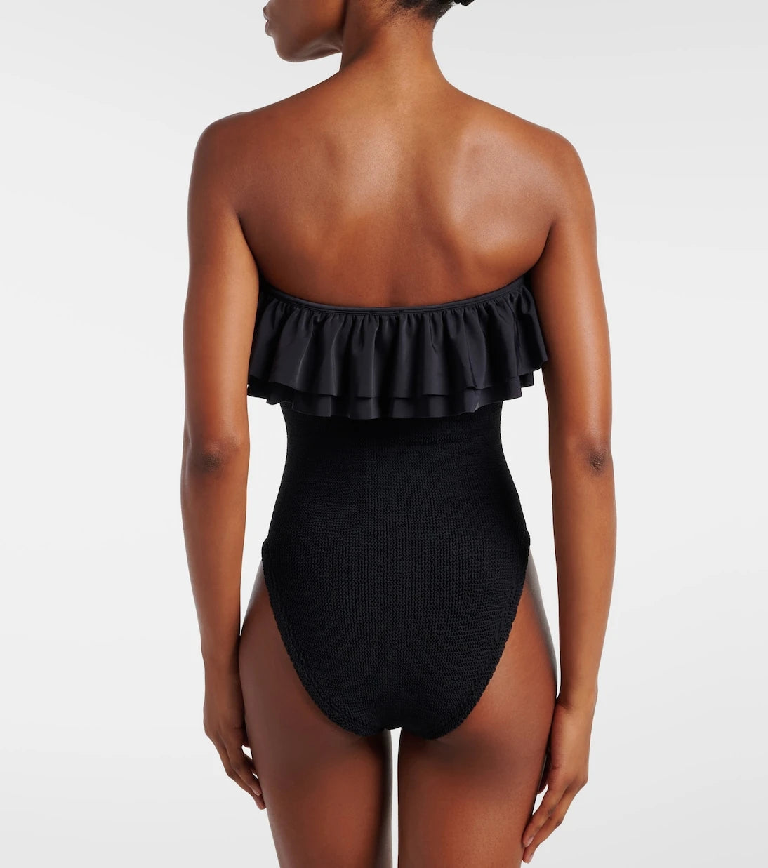 Hunza G - Eloise ruffled swimsuit