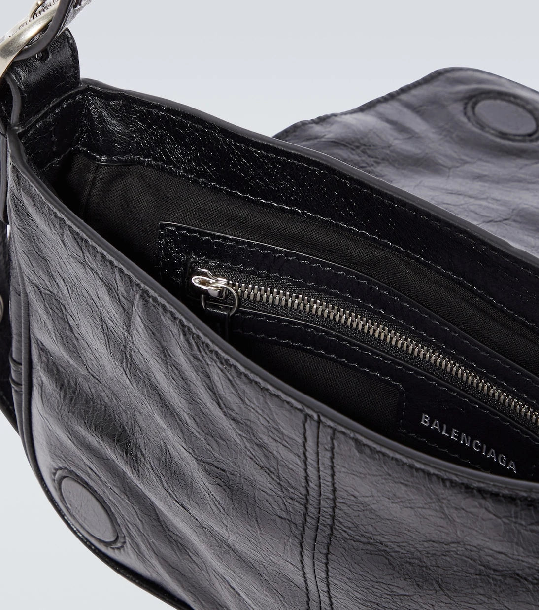Balenciaga - Le Cagole XS leather crossbody bag